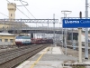Arrivo del treno EN 1145 Vienna-Livorno nella stazione toscana, trainato dalla E 444 016. (Livorno, 31/03/2012; Marco Carrara / tuttoTreno)