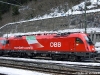 La E 190 012 delle ÖBB in livrea per i treni EC Germania-Italia. (Brennero, 16/03/2010; foto Ellis Barazzuol / tuttoTreno)