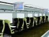 Il rendering della carrozza di seconda classe dei treni Arena Ways. (15/07/2010; foto Arena Ways / tuttoTreno)