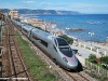l'ETR 610 001 di Cisalpino dureante l'invio (treno 18250) da Milano Certosa a Ventimiglia Parco Roja. (Borghetto Santo Spirito, 23/06/2009; foto Jacopo Raspanti / tuttoTreno)