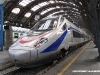 L'ETR 610 nÂ° 8 di Cisalpino sotto la volta di Milano Centrale. (25/07/2009; foto Giancarlo Modesti / tuttoTreno)