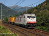 La E 186 905XR di Crossrail alla testa del TEC 40075 DomoII-Faenza. (Premosello, 06/09/2009; foto Massimo Rinaldi / tuttoTreno)