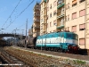La E 636 448, in uso alla oggi cessata impresa ferroviaria Del Fungo Giera, in testa al treno 50361, composto di carri cisterna, in transito nella stazione di Genova Quarto dei Mille. (04/05/2006; foto Francesco Lijoi / tuttoTreno)