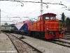 La E 190 301 della FUC viene presa in consegna dalla Ld 405 ad Udine Parco dopo essere giunta nella cittÃ  friulana trainata dalla E 655 403. (25/01/2011; foto Enrico Ceron / tuttoTreno)