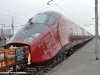 L'ETR 575 001, il primo dei 25 AGV realizzati da Alstom per Nuovo Trasporto Viaggiatori. (Bologna ravone, 24/12/2010; foto Stefano Patelli/ tuttoTreno)