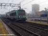 L'ETR 575 001 in trasferimento da Bologna Ravone a Savigliano a cura della E 436 354 MF di Captrain. (Villanova d'Asti, 28/12/2010; foto Walter Bonmartini / tuttoTreno)