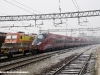 il primo dei 25 AGV realizzati da Alstom per Nuovo Trasporto Viaggiatori. (Trofarello, 28/12/2010; foto Massimo Rinaldi / tuttoTreno)