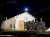 La 880 001 in una notte di luna piena nel piazzale della Rimessa Locomotive di Primolano. (24/07/2010; foto Marco Bruzzo / tuttoTreno)