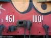 Particolare del pancone della locomotiva Diesel prototipo D 461 1001 accantonata alla Magliola di Santhià, prima del restauro estetico. (21/10/2007; foto Andrea Acquadro / tuttoTreno)