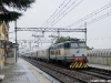 Il treno Espresso 13021 Mosca-Nizza: la E 656 433 alla testa del convoglio russo/polacco transita a Villamaggiore, sulla linea Milano-Pavia. (25/09/2010; Â© Alessandro Destasi / tuttoTreno)