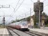 L'ETR 485 34 effettua l'AV 9450 RomaâBolzano, deviatovia CiviatvecchiaâPisa. (Empoli, 24/07/2011; foto Frank Andiver / tuttoTreno)