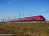 L'ETR 575 007 .Italo di NTV in corsa prova per immissione in serrvizio sulla TorinoâMilano. (Rho, 25/02/2012; foto Marco Stellini / TuttoTreno)
