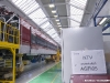 Incontro Alstom con i clienti NTV e Virgin Trains nello stabilimento di Savigliano: un ETR 575 di NTV in costruzione. (30/11/2011; foto Marco Bruzzo / tuttoTreno)