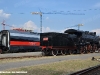 La 640 003 e sullo sfondo la E404 001 esposte al Porte Aperte di Pistoia dopo essere rientrate da Roma dove sono state in mostra sulla Scalea Zevi in occasione del 150Â° anniversario dell'UnitÃ  d'Italia. (24/09/2011; foto Michele Sacco / TuttoTreno)