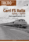 1° Fascicolo CARRI FS Italia 1905-1960, serie e, f, g